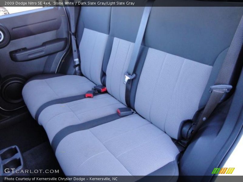 Stone White / Dark Slate Gray/Light Slate Gray 2009 Dodge Nitro SE 4x4