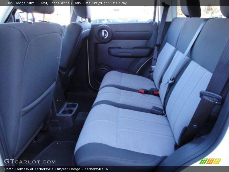 Stone White / Dark Slate Gray/Light Slate Gray 2009 Dodge Nitro SE 4x4