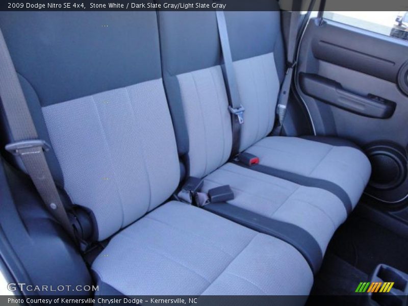 Stone White / Dark Slate Gray/Light Slate Gray 2009 Dodge Nitro SE 4x4