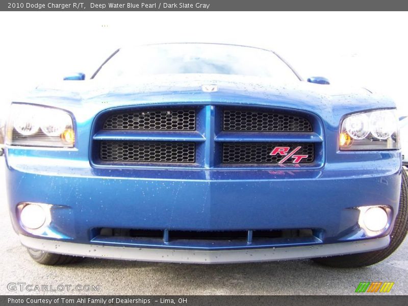 Deep Water Blue Pearl / Dark Slate Gray 2010 Dodge Charger R/T