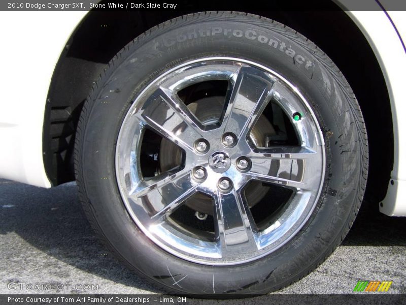 Stone White / Dark Slate Gray 2010 Dodge Charger SXT