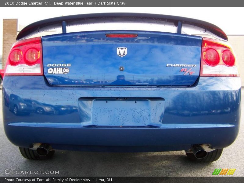 Deep Water Blue Pearl / Dark Slate Gray 2010 Dodge Charger R/T