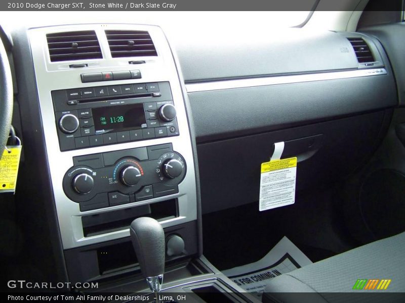 Stone White / Dark Slate Gray 2010 Dodge Charger SXT