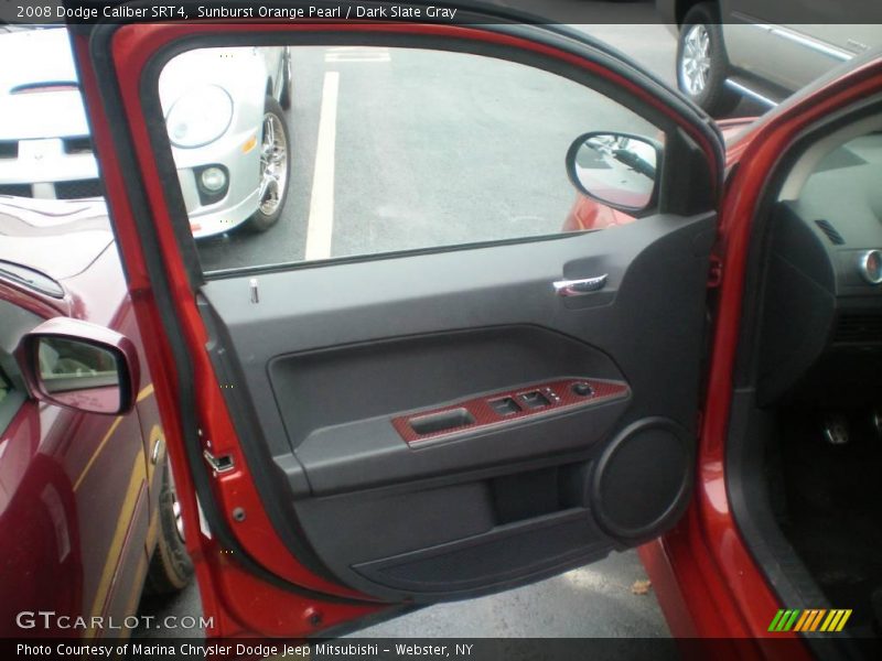 Sunburst Orange Pearl / Dark Slate Gray 2008 Dodge Caliber SRT4