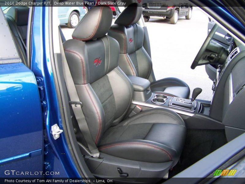 Deep Water Blue Pearl / Dark Slate Gray 2010 Dodge Charger R/T