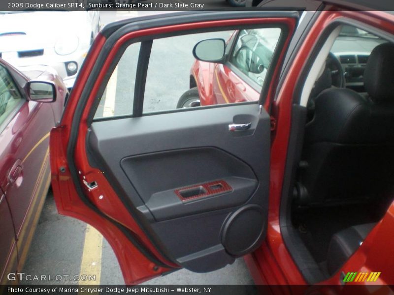 Sunburst Orange Pearl / Dark Slate Gray 2008 Dodge Caliber SRT4