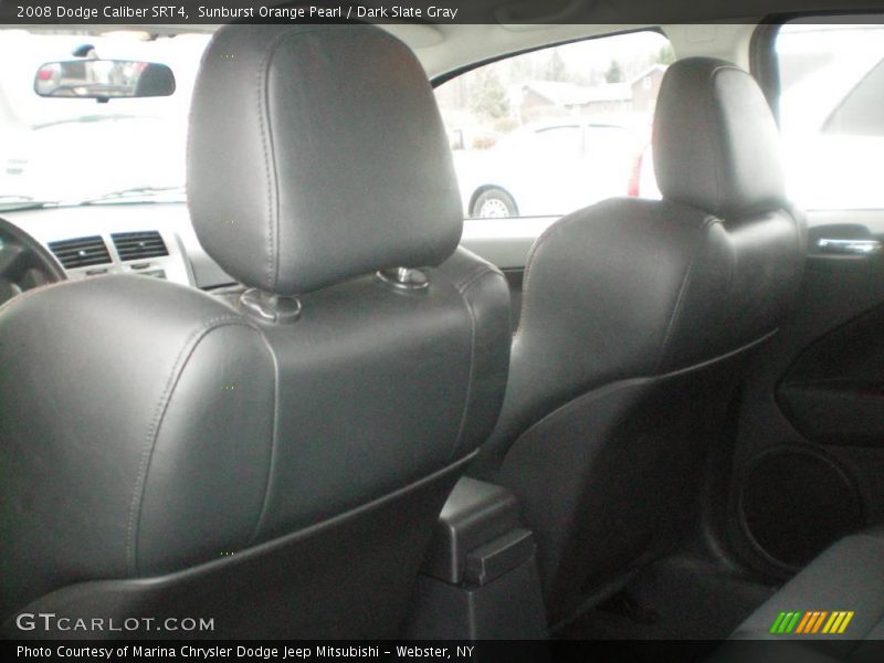 Sunburst Orange Pearl / Dark Slate Gray 2008 Dodge Caliber SRT4