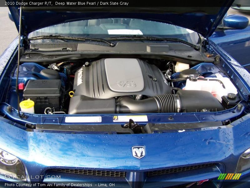 Deep Water Blue Pearl / Dark Slate Gray 2010 Dodge Charger R/T