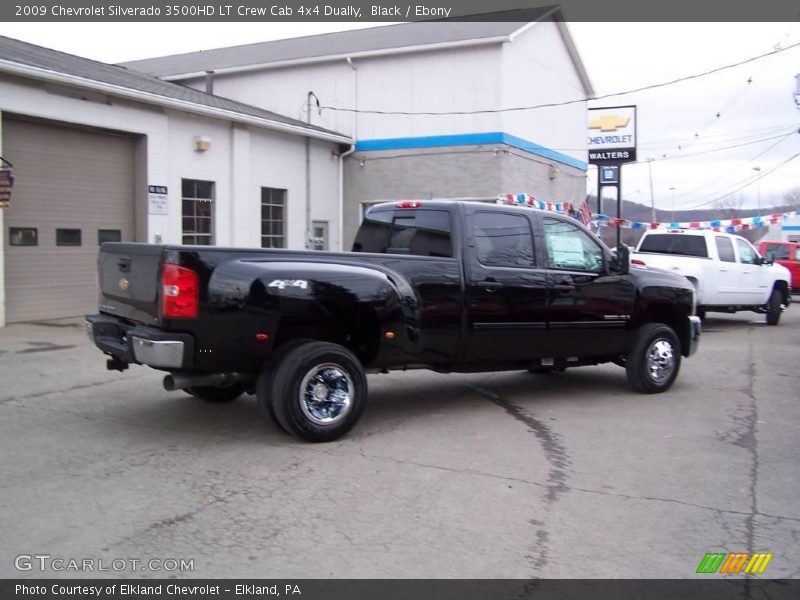 Black / Ebony 2009 Chevrolet Silverado 3500HD LT Crew Cab 4x4 Dually