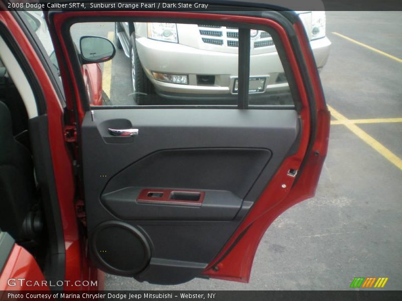 Sunburst Orange Pearl / Dark Slate Gray 2008 Dodge Caliber SRT4