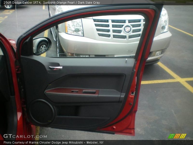 Sunburst Orange Pearl / Dark Slate Gray 2008 Dodge Caliber SRT4
