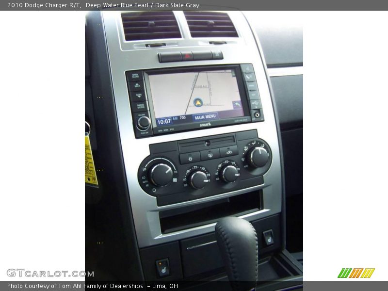 Deep Water Blue Pearl / Dark Slate Gray 2010 Dodge Charger R/T