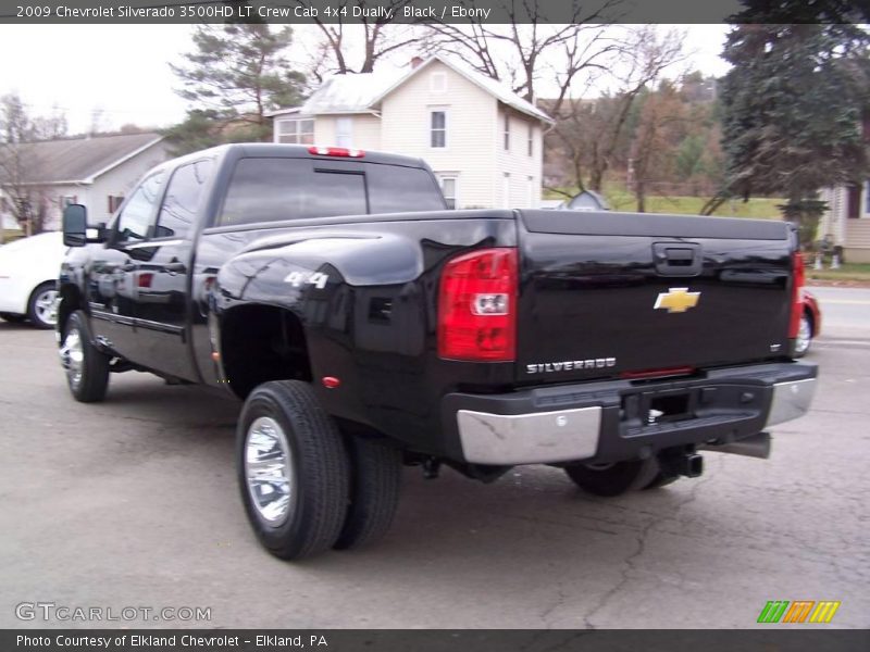 Black / Ebony 2009 Chevrolet Silverado 3500HD LT Crew Cab 4x4 Dually