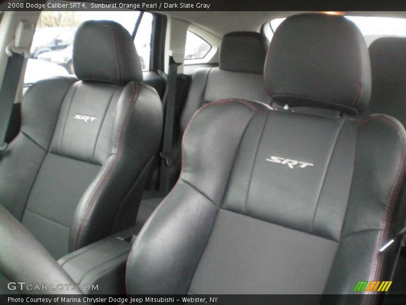Sunburst Orange Pearl / Dark Slate Gray 2008 Dodge Caliber SRT4