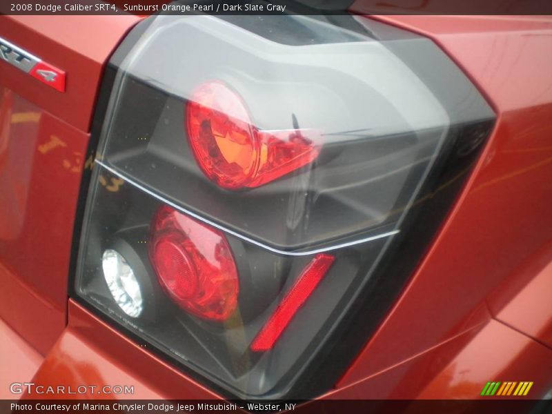 Sunburst Orange Pearl / Dark Slate Gray 2008 Dodge Caliber SRT4