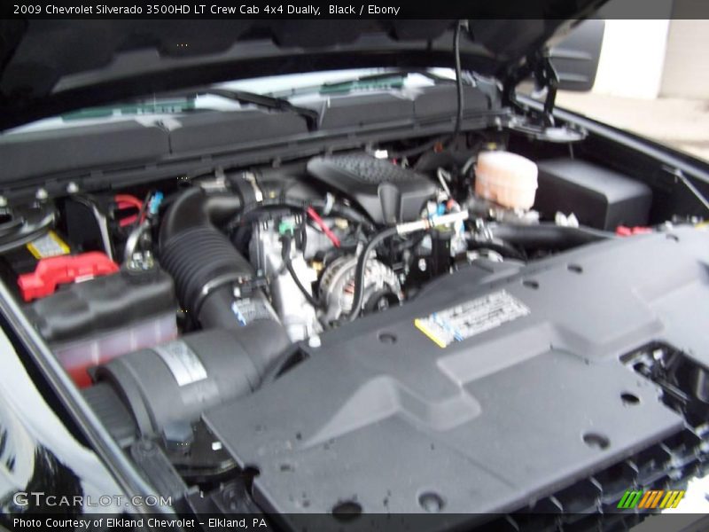 Black / Ebony 2009 Chevrolet Silverado 3500HD LT Crew Cab 4x4 Dually