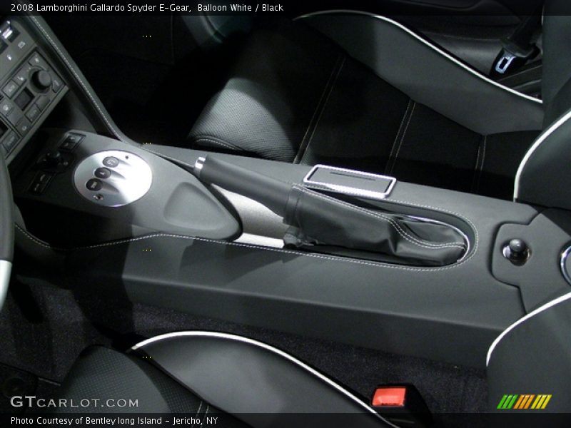 Balloon White / Black 2008 Lamborghini Gallardo Spyder E-Gear