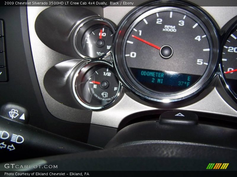 Black / Ebony 2009 Chevrolet Silverado 3500HD LT Crew Cab 4x4 Dually
