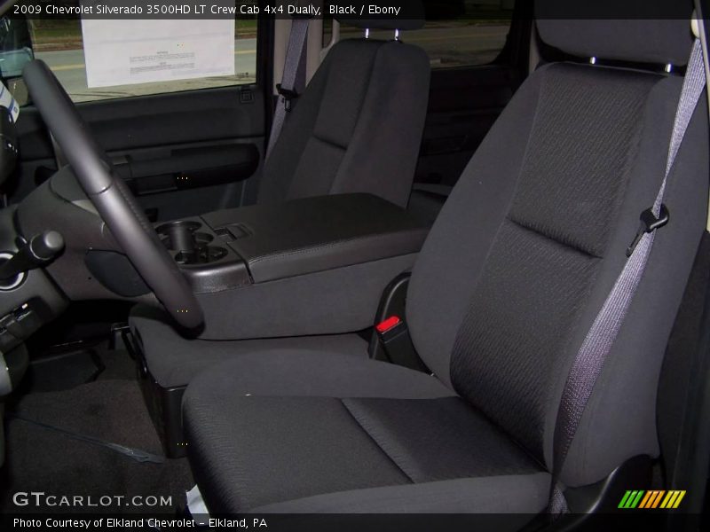 Black / Ebony 2009 Chevrolet Silverado 3500HD LT Crew Cab 4x4 Dually