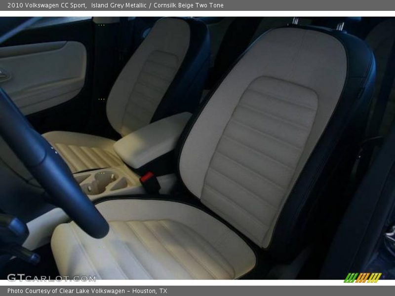 Island Grey Metallic / Cornsilk Beige Two Tone 2010 Volkswagen CC Sport