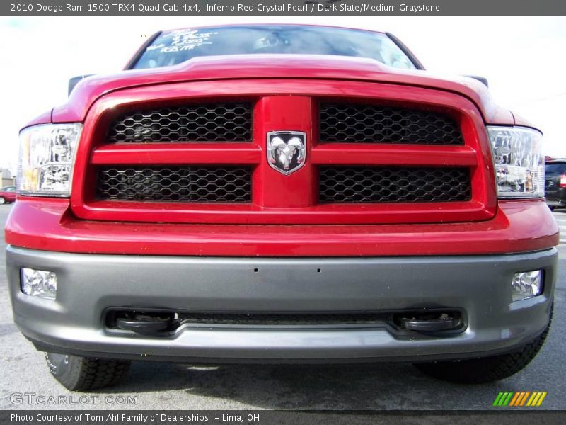 Inferno Red Crystal Pearl / Dark Slate/Medium Graystone 2010 Dodge Ram 1500 TRX4 Quad Cab 4x4