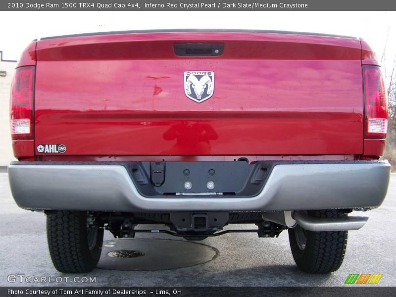 Inferno Red Crystal Pearl / Dark Slate/Medium Graystone 2010 Dodge Ram 1500 TRX4 Quad Cab 4x4
