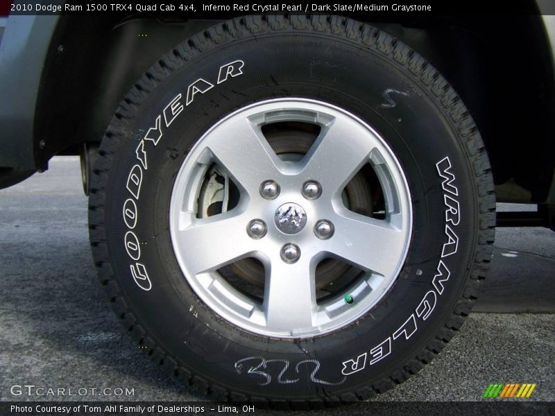 Inferno Red Crystal Pearl / Dark Slate/Medium Graystone 2010 Dodge Ram 1500 TRX4 Quad Cab 4x4