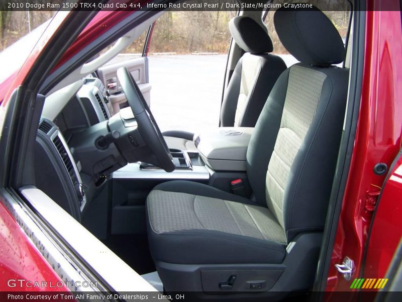 Inferno Red Crystal Pearl / Dark Slate/Medium Graystone 2010 Dodge Ram 1500 TRX4 Quad Cab 4x4