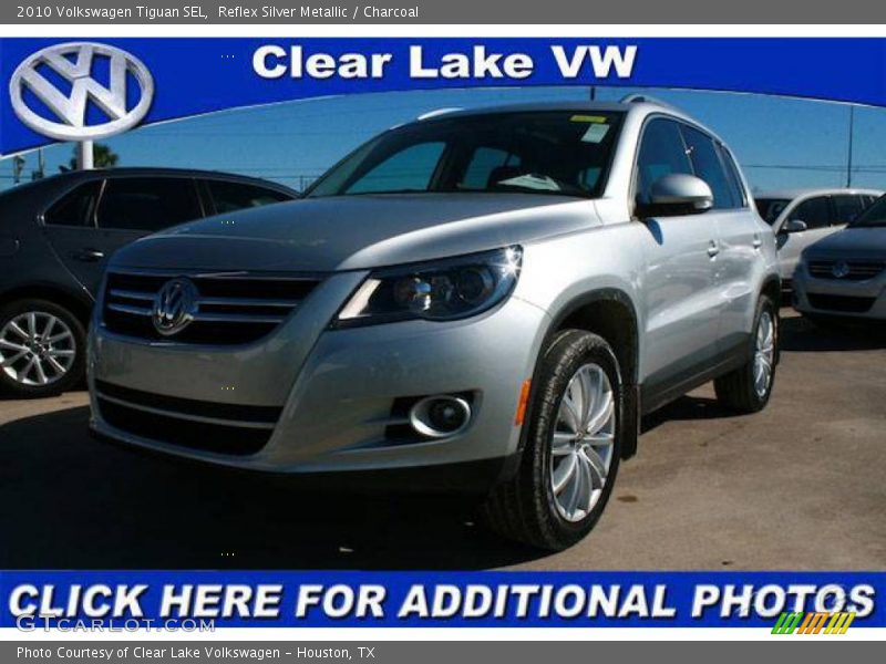 Reflex Silver Metallic / Charcoal 2010 Volkswagen Tiguan SEL