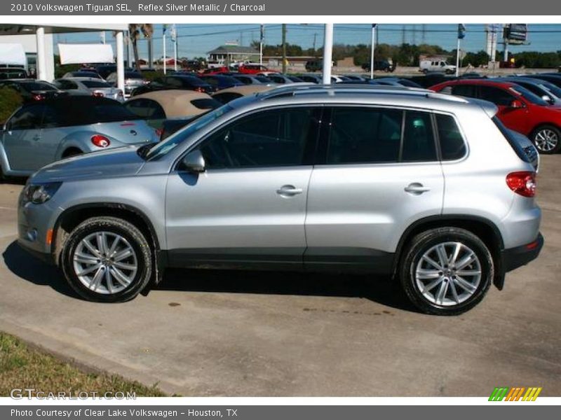 Reflex Silver Metallic / Charcoal 2010 Volkswagen Tiguan SEL