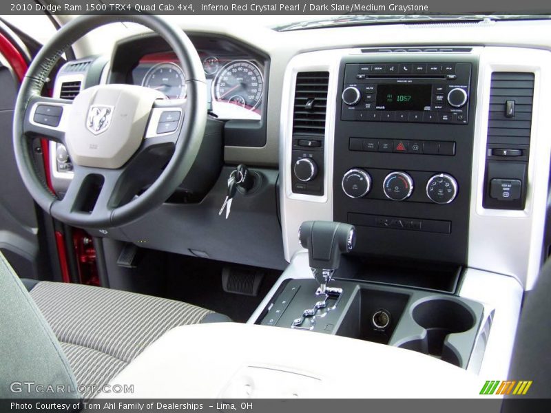 Inferno Red Crystal Pearl / Dark Slate/Medium Graystone 2010 Dodge Ram 1500 TRX4 Quad Cab 4x4