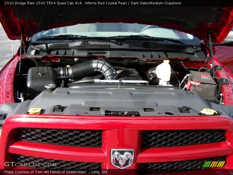 Inferno Red Crystal Pearl / Dark Slate/Medium Graystone 2010 Dodge Ram 1500 TRX4 Quad Cab 4x4
