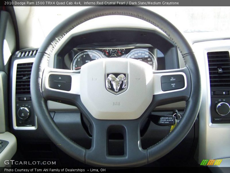 Inferno Red Crystal Pearl / Dark Slate/Medium Graystone 2010 Dodge Ram 1500 TRX4 Quad Cab 4x4