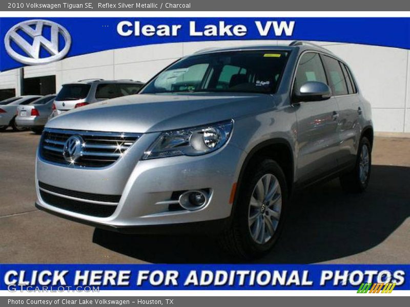 Reflex Silver Metallic / Charcoal 2010 Volkswagen Tiguan SE