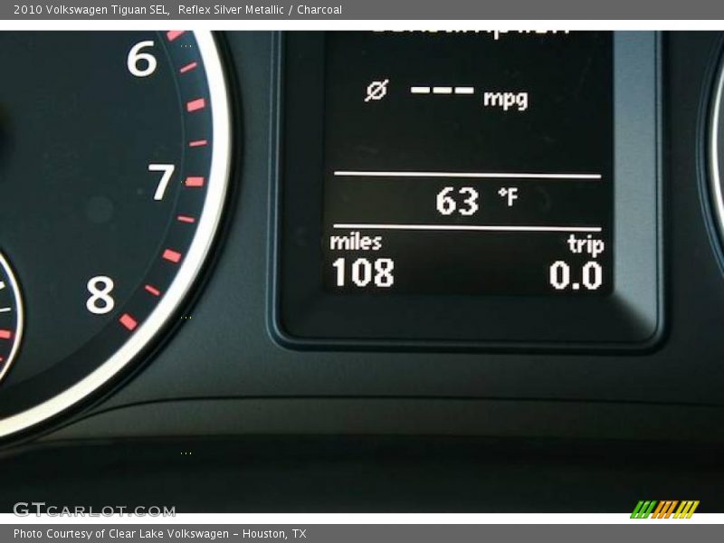 Reflex Silver Metallic / Charcoal 2010 Volkswagen Tiguan SEL