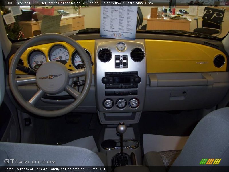 Solar Yellow / Pastel Slate Gray 2006 Chrysler PT Cruiser Street Cruiser Route 66 Edition