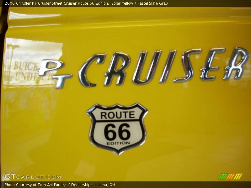 Solar Yellow / Pastel Slate Gray 2006 Chrysler PT Cruiser Street Cruiser Route 66 Edition