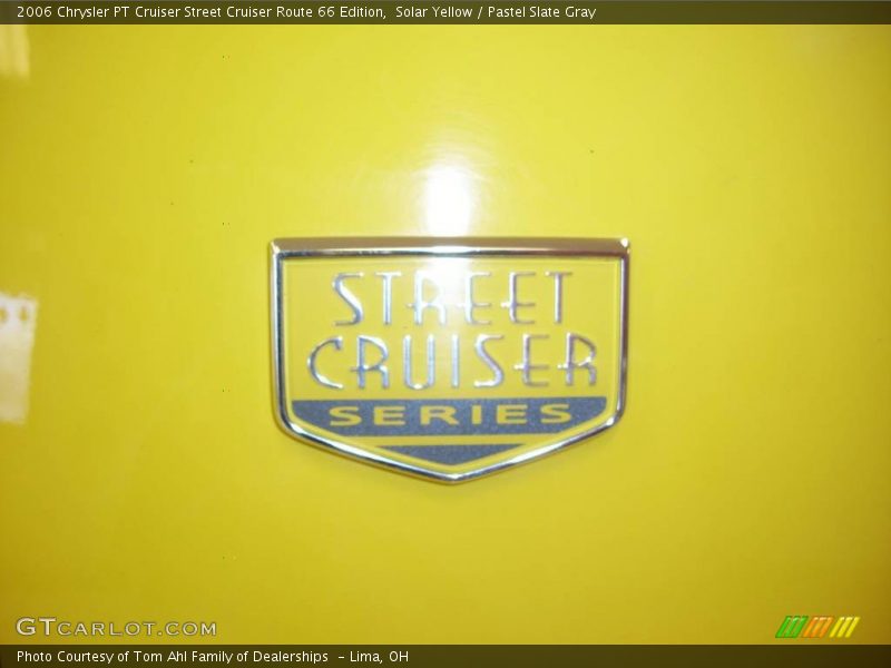 Solar Yellow / Pastel Slate Gray 2006 Chrysler PT Cruiser Street Cruiser Route 66 Edition