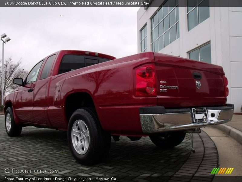 Inferno Red Crystal Pearl / Medium Slate Gray 2006 Dodge Dakota SLT Club Cab