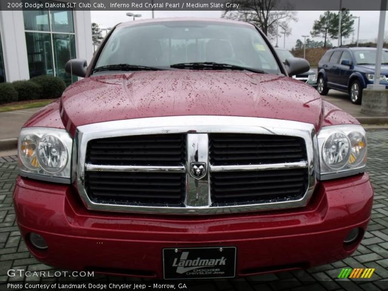 Inferno Red Crystal Pearl / Medium Slate Gray 2006 Dodge Dakota SLT Club Cab