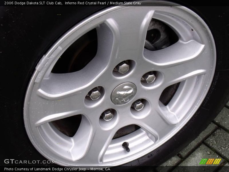 Inferno Red Crystal Pearl / Medium Slate Gray 2006 Dodge Dakota SLT Club Cab