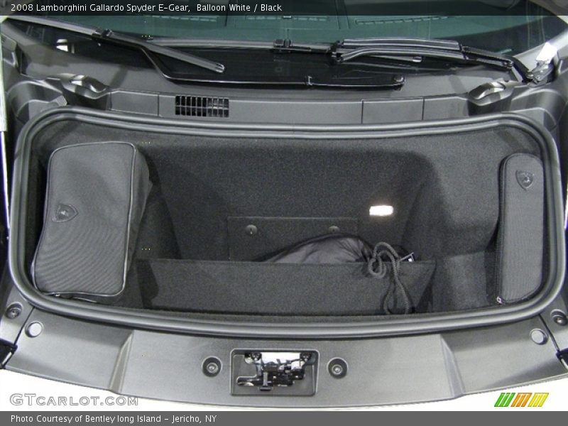 Balloon White / Black 2008 Lamborghini Gallardo Spyder E-Gear