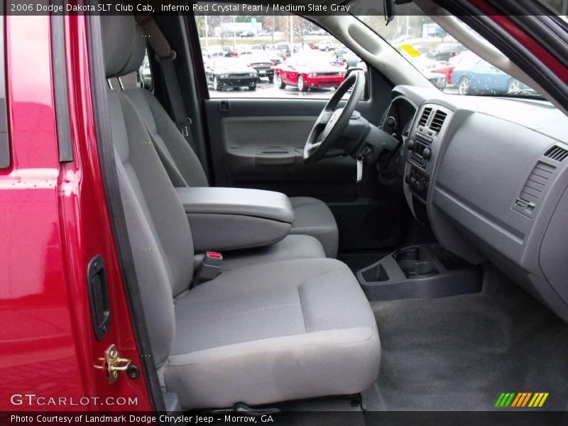 Inferno Red Crystal Pearl / Medium Slate Gray 2006 Dodge Dakota SLT Club Cab
