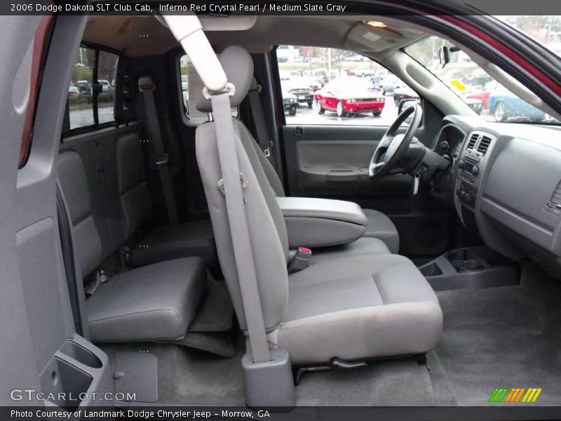 Inferno Red Crystal Pearl / Medium Slate Gray 2006 Dodge Dakota SLT Club Cab