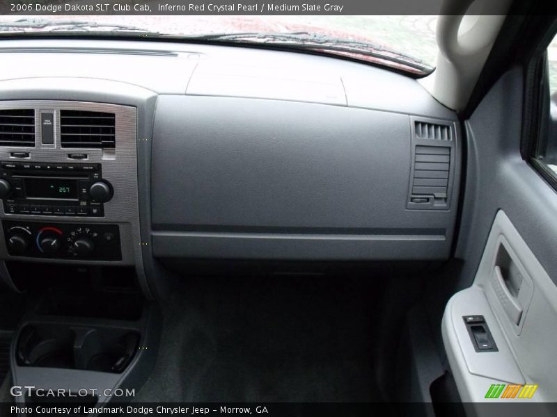 Inferno Red Crystal Pearl / Medium Slate Gray 2006 Dodge Dakota SLT Club Cab