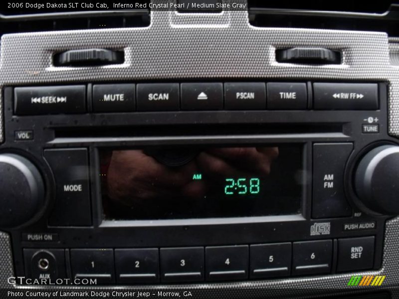 Inferno Red Crystal Pearl / Medium Slate Gray 2006 Dodge Dakota SLT Club Cab