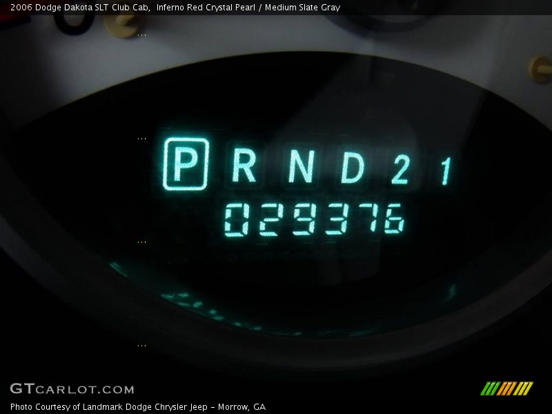 Inferno Red Crystal Pearl / Medium Slate Gray 2006 Dodge Dakota SLT Club Cab