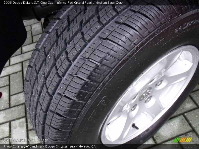 Inferno Red Crystal Pearl / Medium Slate Gray 2006 Dodge Dakota SLT Club Cab