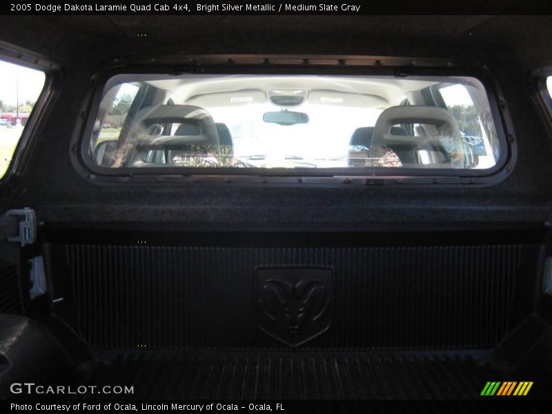Bright Silver Metallic / Medium Slate Gray 2005 Dodge Dakota Laramie Quad Cab 4x4