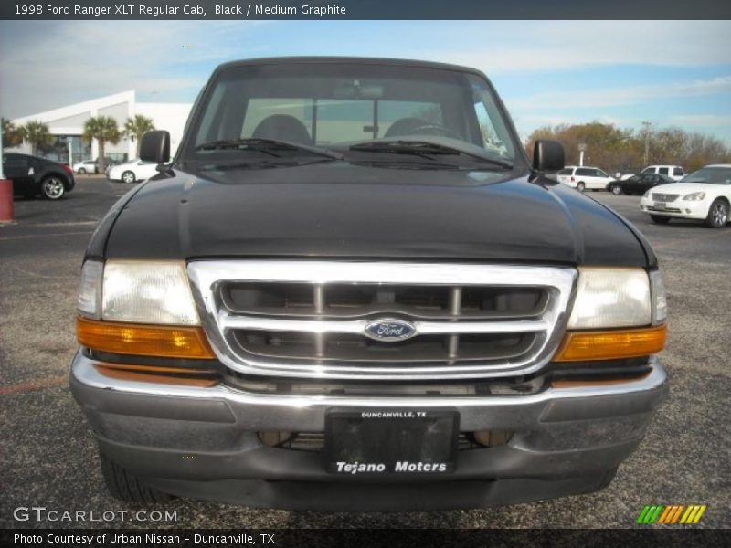 Black / Medium Graphite 1998 Ford Ranger XLT Regular Cab